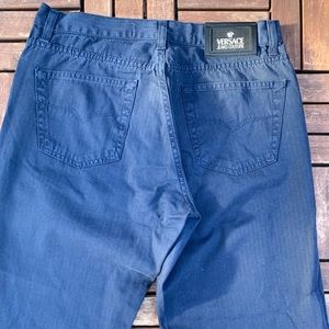 Versace stripes pants sz 30